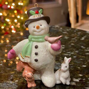 2009 Lenox Snowman Ornament